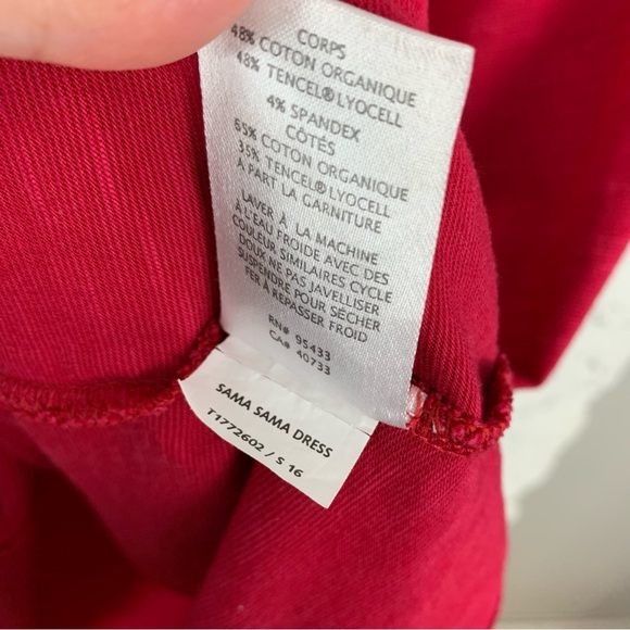 Toad & Co Sama Sama Dress Hot Pink Sleeveless Small - Picture 9 of 9